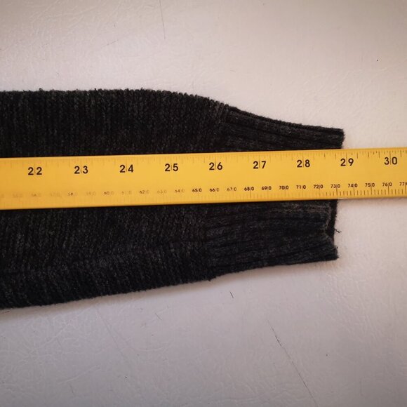 American Eagle Men's Size XS Full Zip Dark Grey Sweater - Picture 12 of 13